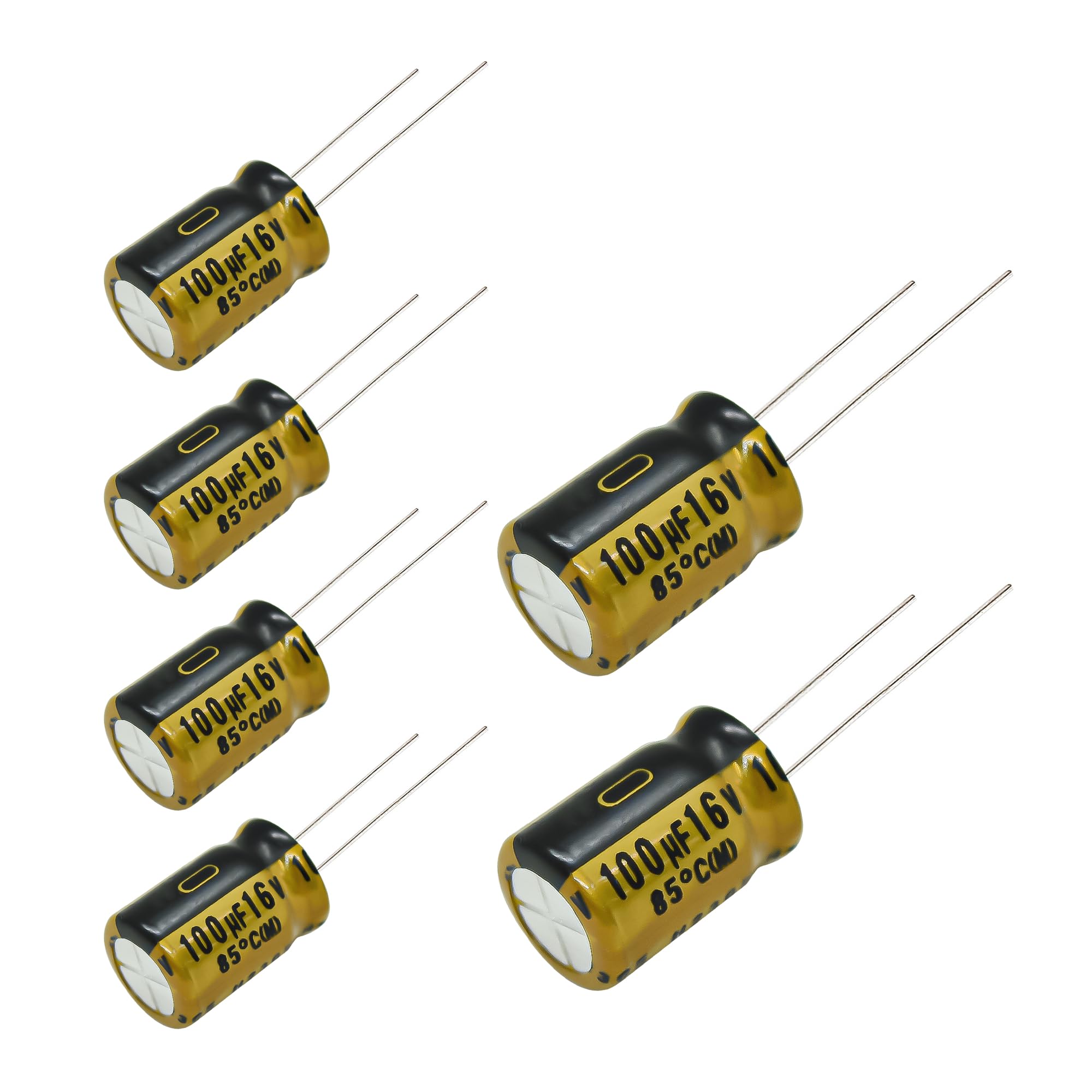 6 pcs Nichicon FG Capacitors 16V 100uf Audio Grade: Amazon